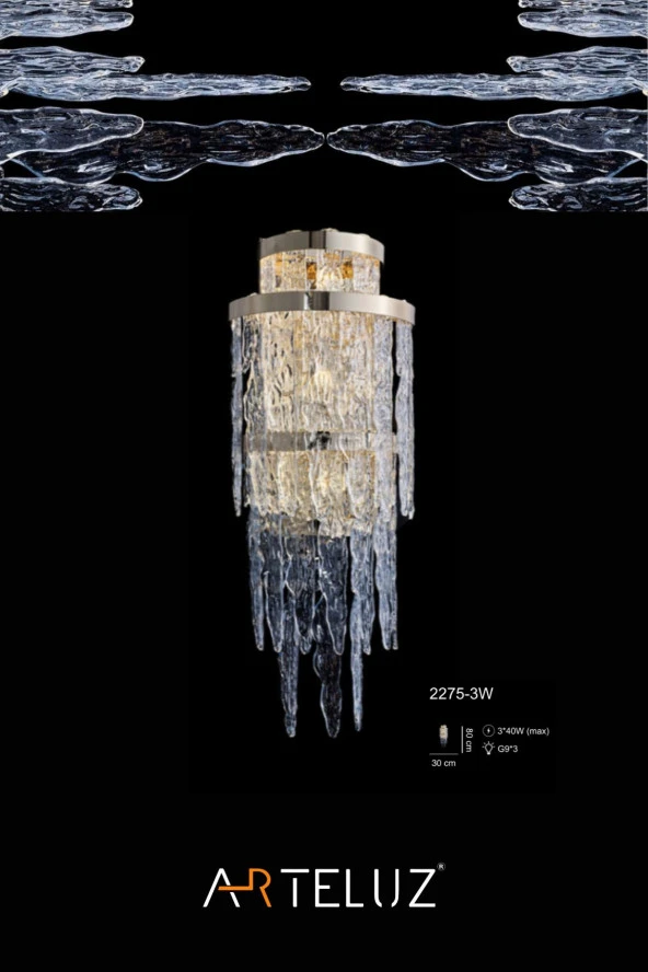 ARTELUZ GLACIER MODEL LUXURY AVİZE