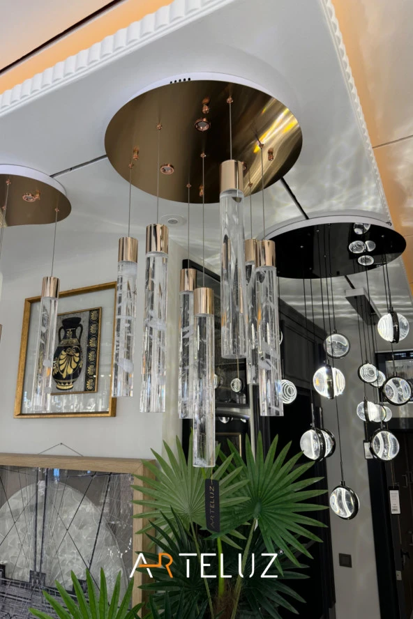 ARTELUZ Luxury Bulut Model Modern Avize - 2
