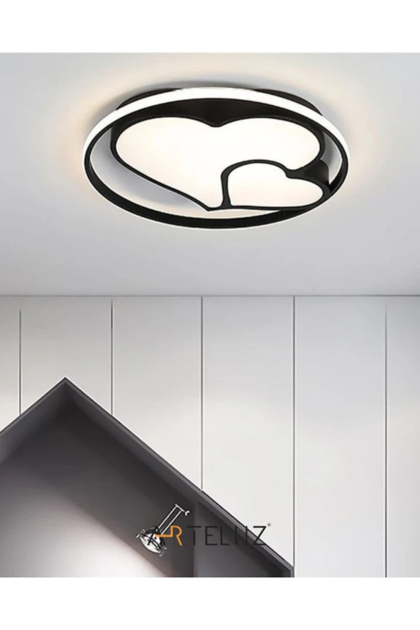 ARTELUZ Modern Kalp Model Tavan Led Avize - 4