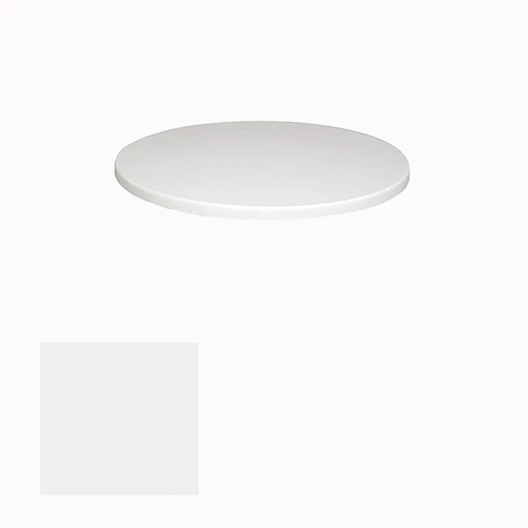 Werzalit Masa Tablası Yuvarlak 60cm - Beyaz - 1