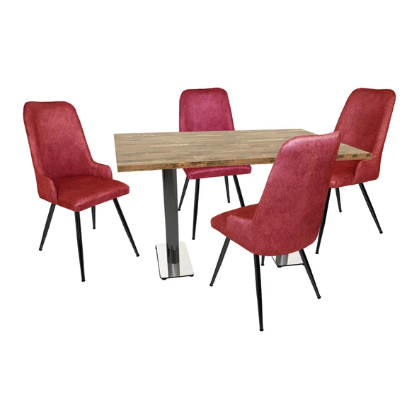 Karanfil Laminat - Çırağan Masa Takımı - Pembe - 1
