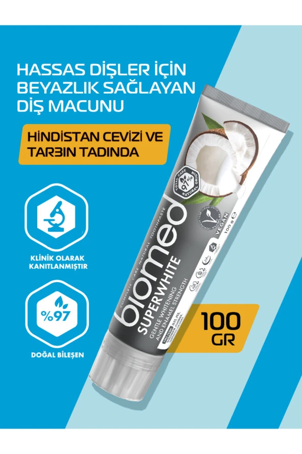 Biomed Superwhite 100 ml Diş Macunu