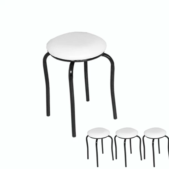 Tabure  ESB (4 Adet Fiyatıdır) - Beyaz ürün görseli