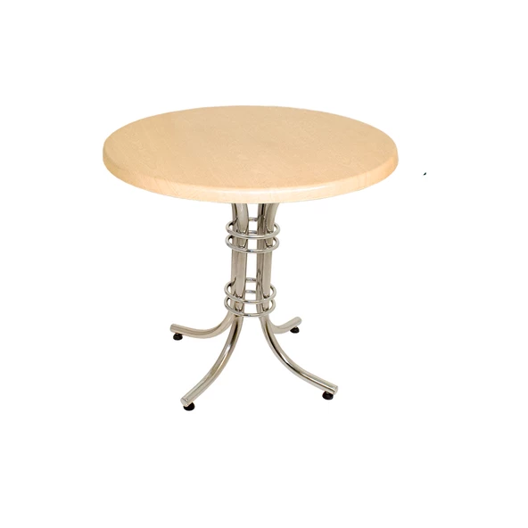 Buket Werzalit Yuvarlak Mutfak Masası 90cm - Akçaağaç ürün görseli