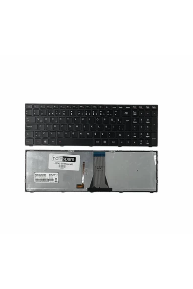 Lenovo ile Uyumlu G5070 59-431759, G5070 59-431780 Işıklı Klavye Siyah TR