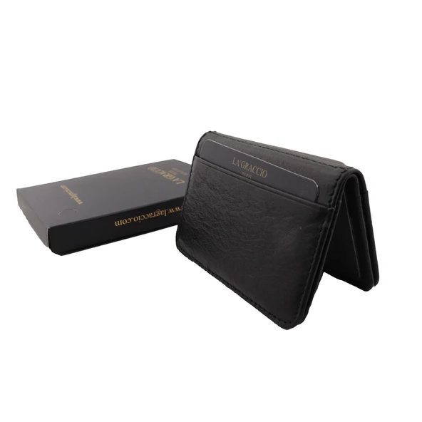 BAYDERİ İsme Kişiye Özel Hakiki Deri Unisex Kartlık - 7