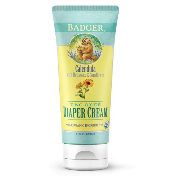 Badger Bebek Bezi Kremi (Pişik Önlemeye Yardımcı) / Diaper Cream 87mL