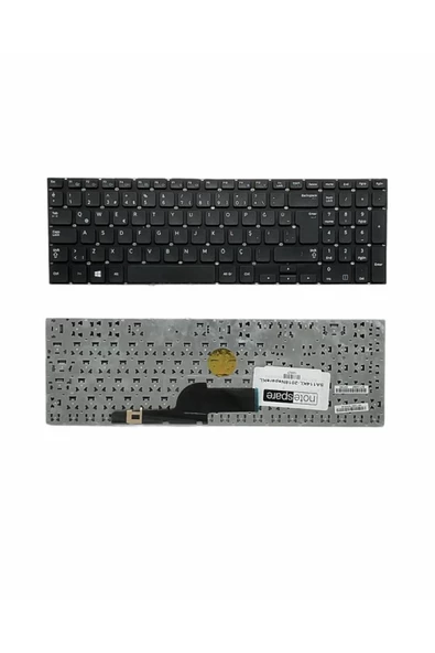 Samsung ile Uyumlu NP270E5E-K01TR, NP270E5E-K02TR, NP270E5E-K04TR Notebook Klavye Siyah TR