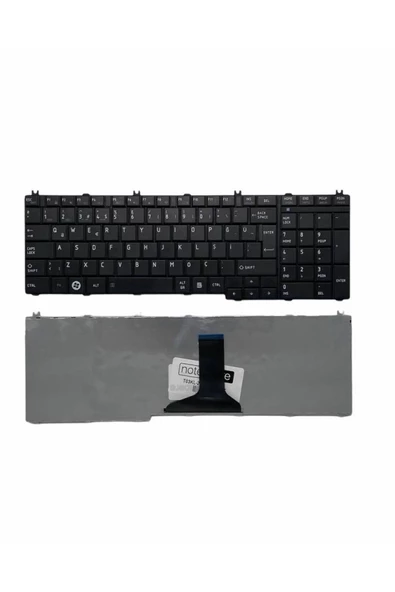 Toshiba ile Uyumlu Satellite L775-124, L775-12E, L775-12F, L775-12U Notebook Klavye Siyah TR