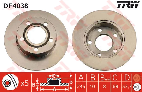 ARKA FREN AYNASI A6 1.8T QUATTRO/2.4 QUATTRO/2.7 T QUATTRO/2.8 QUATTRO/S6 QUATTRO/2.5TDI QUATTRO 97-