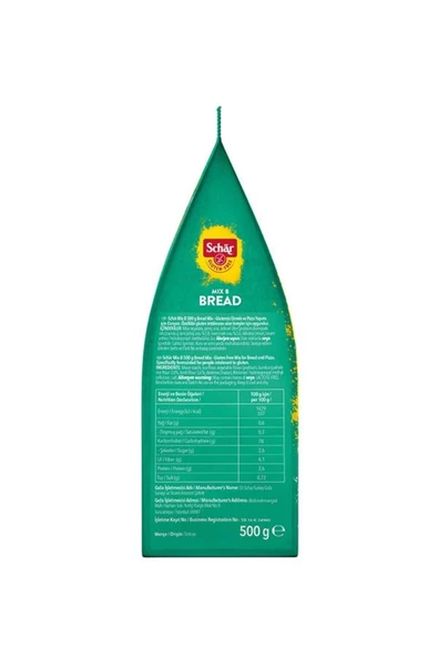 Schar Mix B Glutensiz Ekmek Unu 500 gr (5 ADET) - 4