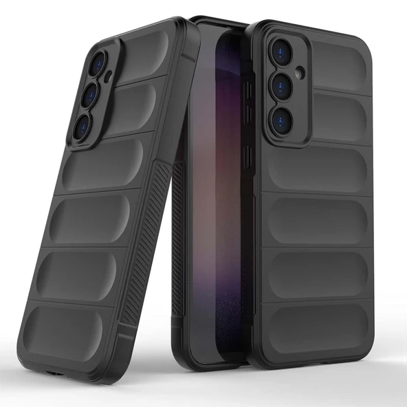 Samsung Galaxy S23 FE Kılıf Optimum Lens Çerçeveli Silikon Kapak - 3