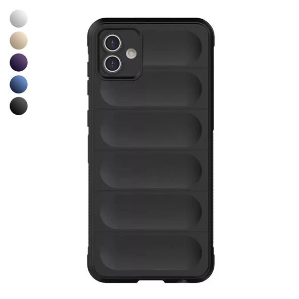 Samsung Galaxy A05 Kılıf Optimum Lens Çerçeveli Silikon Kapak