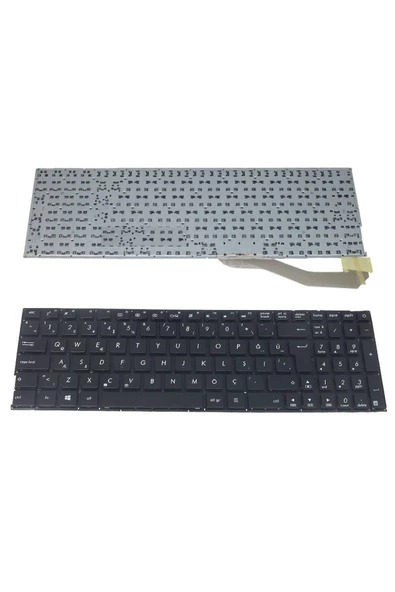 Asus ile Uyumlu X540LJ-XX091T, X540LJ-XX098T, X540LJ-XX164T Notebook Klavye Siyah TR