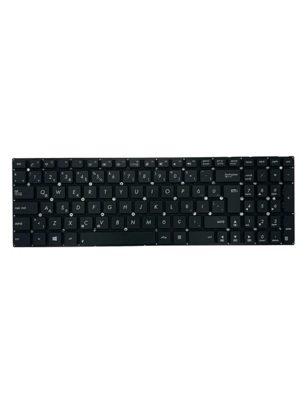 Asus ile Uyumlu MP-11N63US-5281W, MP-11N63US-9201W, MP-11N66TQ-9201W Notebook Klavye Siyah TR - Resim 3