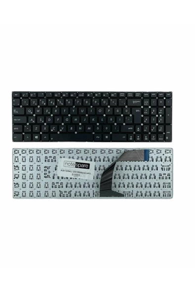 Asus ile Uyumlu V143362AK1, V-143362AK1-UK, V143362AS1, V143362EK1 Notebook Klavye Siyah TR