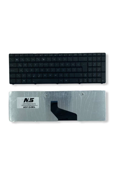 Asus ile Uyumlu A53TA, A53TK, A53U, A53Z Notebook Klavye Siyah TR