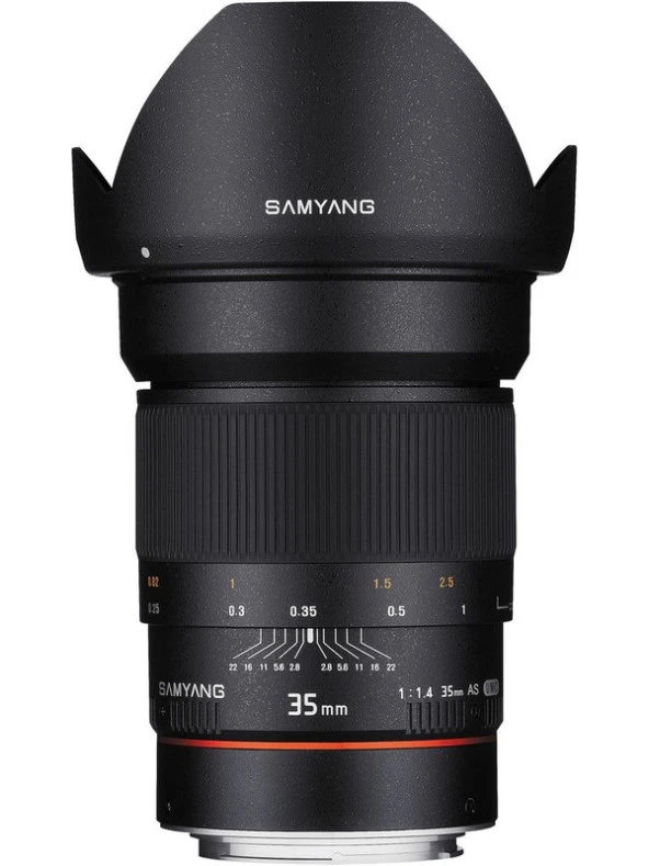 Samyang 35 mm F/1.4 (Ae Chip) As Umc Full Frame Lens