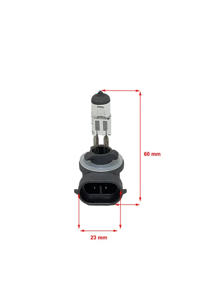 H27/2 881 12V 27 W Halojen Sis, Far Ampulü - 2