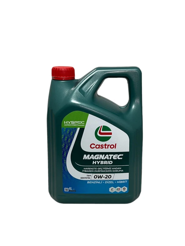 Castrol Magnatec 0W-20 Tam Sentetik Motor Yağı 4 Litre