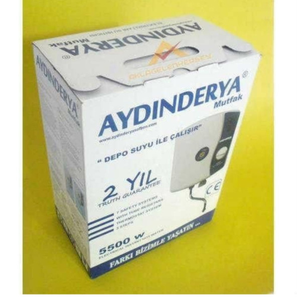 Aydın Derya Mutfak Tipi Şofben  sıgorta ve kutusu  dahıl paket - 4