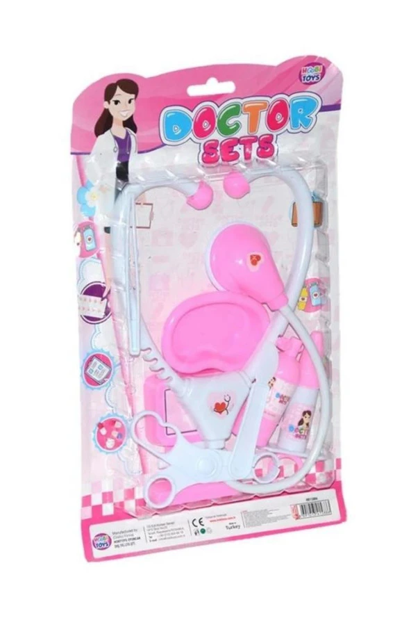 Hobi Toys Kartela Doktor Seti Kız Hb-15886