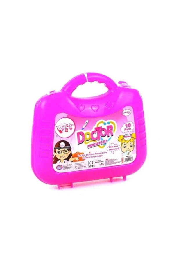 Hobi Toys Çantalı Doktor Seti Kız Hb-15930