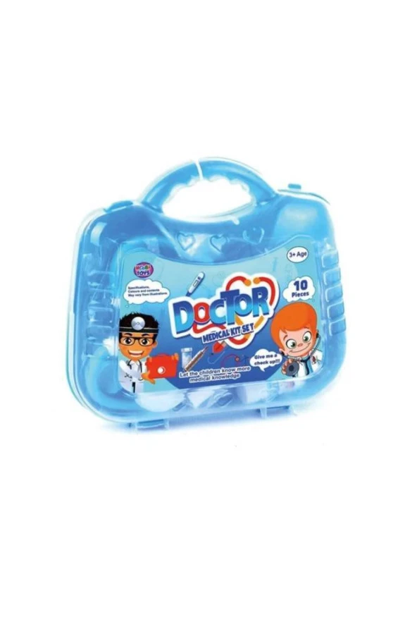 Hobi Toys Çantalı Doktor Seti Erkek Hb-15923