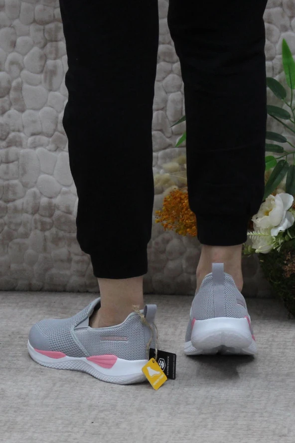 Lumberjack Woıla Wmn Gri Rahat Hafif Orijinal Ürün Sneaker Kadın Ayakkabı - Resim 4