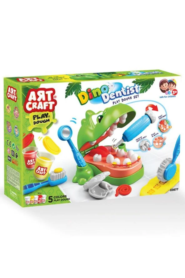 Fen Dino Dişçi Hamur Set 03677