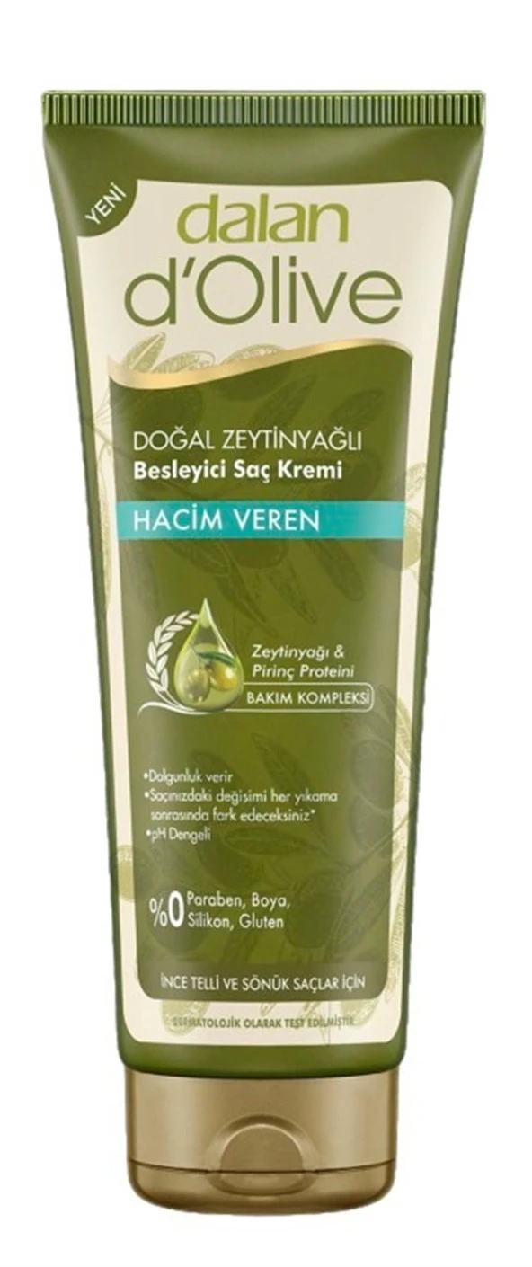 Dalan Zeytinyağlı Hacim Veren Saç Kremi 200 ml