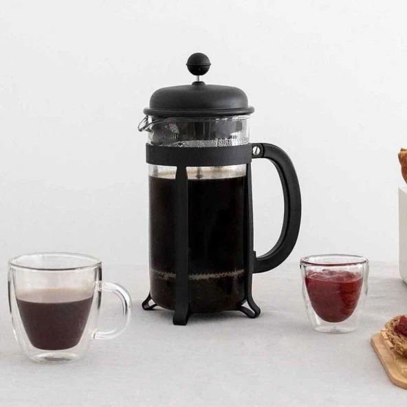 Epinox Siyah French Press 350 Ml Düz 350E