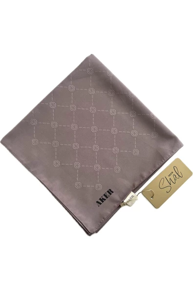 Aker Polyester Monogram Eşarp 1070400-973 - 6