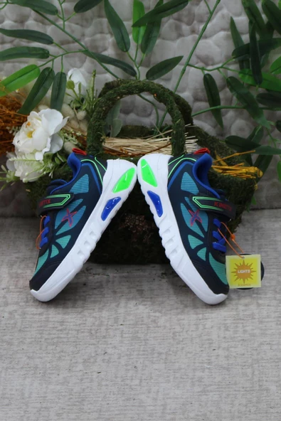 Kinetix Mags Lacivert Saks Anatomik Orijinal Ürün Hafif Erkek Çocuk Ayakkabı - Resim 3