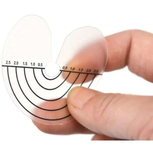 Keratin Kaynak Takma Aparatı - Ölçülü Hedef - 10 Adet ürün görseli