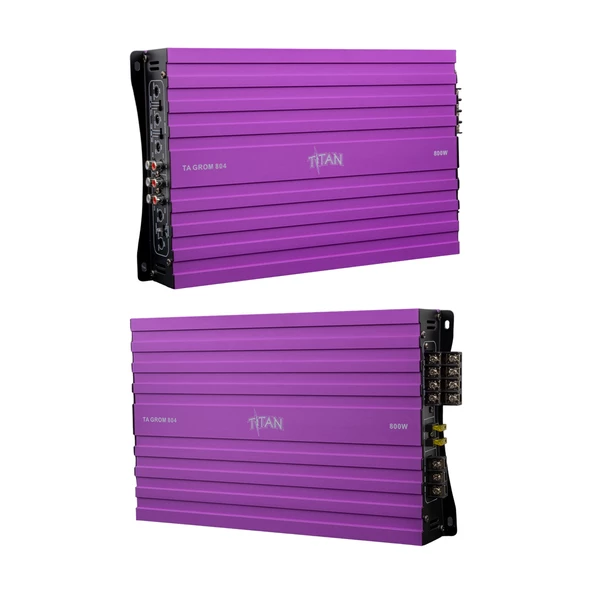 MAGİCVOİCE TITAN-804 4 KANAL RMS 800 MAX 1600 WATT OTO AMFİ-ANFİ - 2