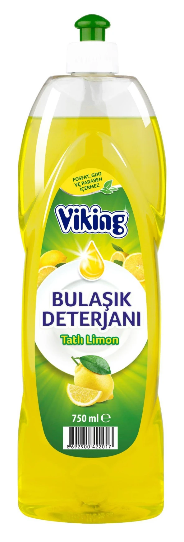 Sıvı Bulaşık Deterjanı Limon Kokulu 750 ml 1 Adet