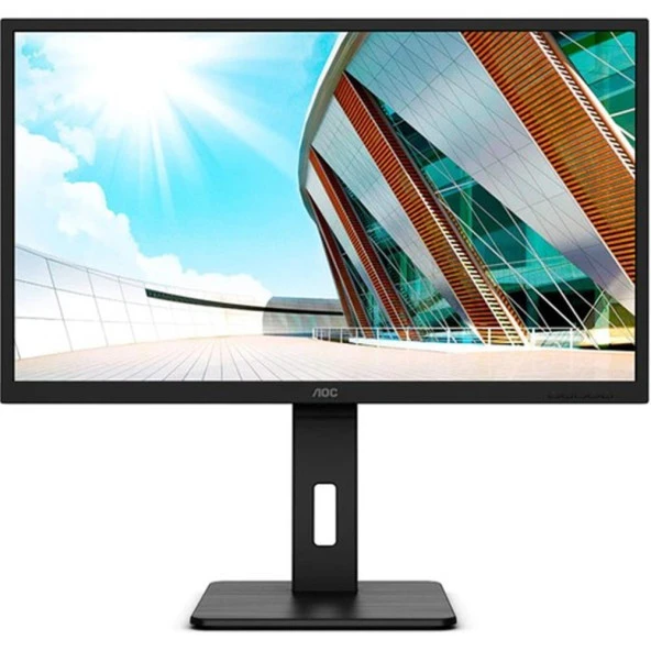 Aoc 31.5" Q32P2 4Ms 75Mhz 2Xhdmi 1Xdp Qhd 2560X1440 Hoparlör Yükseklik Ayarı Pivot Ips Monitör