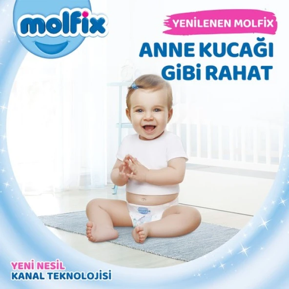 Molfix Bebek Bezi 6 Beden Extra Large Avantajlı Paket 114 Adet - Resim 2