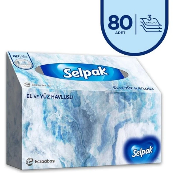 Selpak El ve Yüz Havlusu x 10 Paket 800 Yaprak - 2