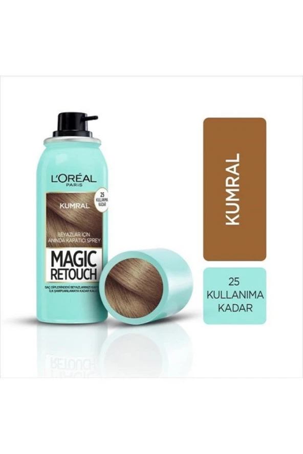 L'Oreal Paris MAGIC RETOUCH BEYAZ DİPLERİ KAPATICI SPREY - KUMRAL - Resim 6