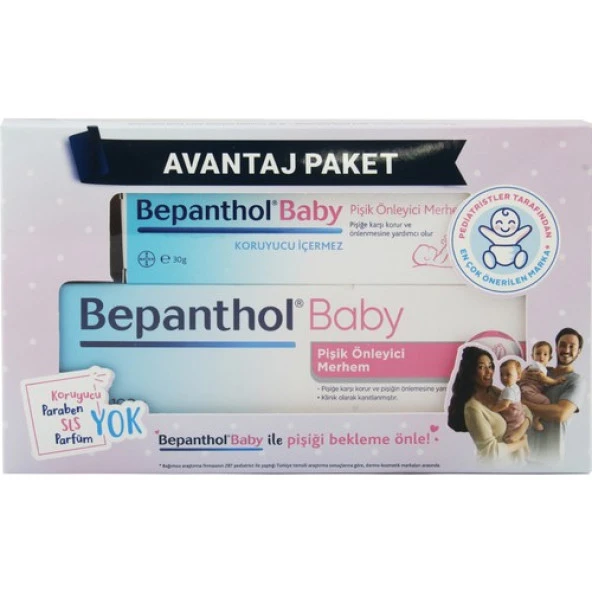 Bepanthol Baby Pişik Kremi 100 Gr+30 Gr