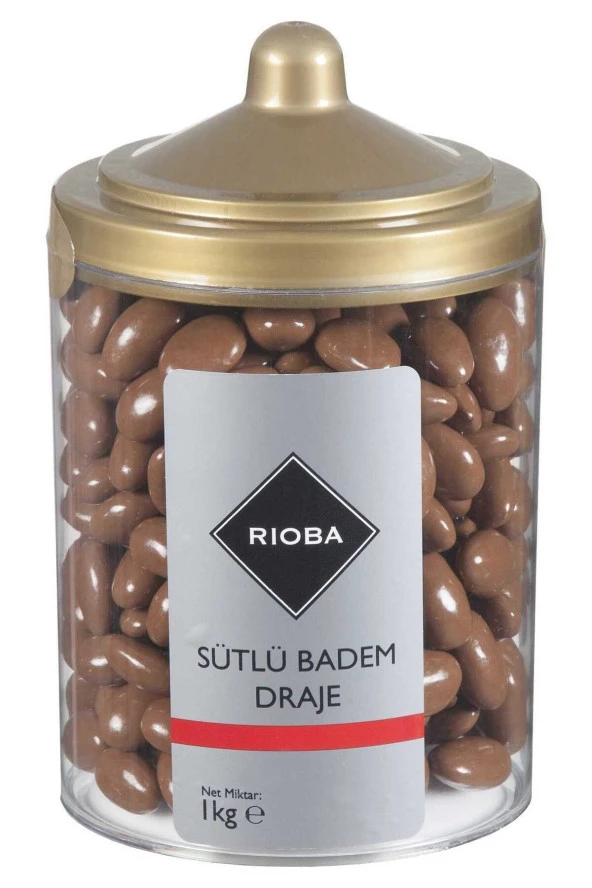 Rioba Badem Draje 1KG Çikolata Tatlı Şekerleme