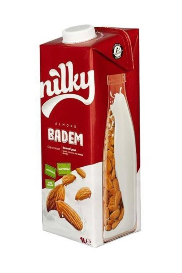 Entazem Nilky Almond Badem Sütü 1 L