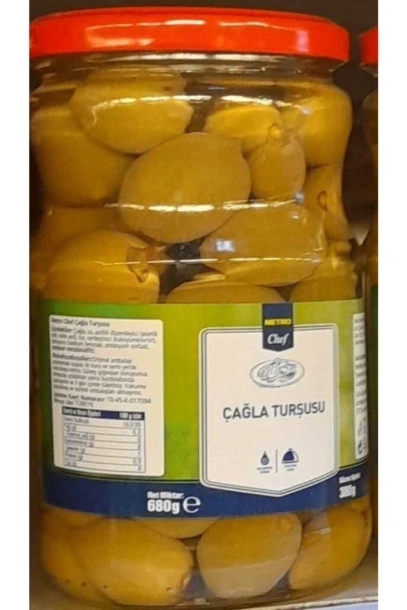 Metro Chef Çagla Turşusu 680 Gr - 1