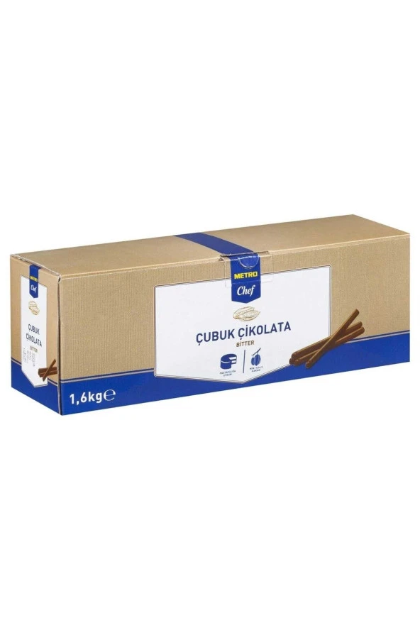 Metro Chef Çubuk Çikolata 1,6KG Pastacılık Pasta Tatlı Mutfak Şef