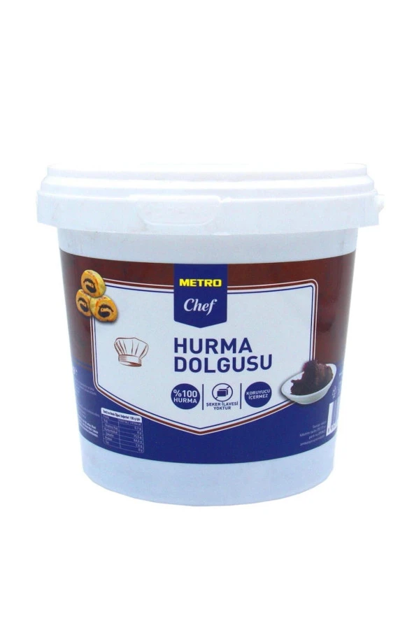 Metro Chef Hurma Dolgusu Püresi 1 kg