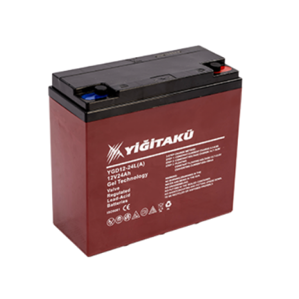 YİĞİT AKÜ 12 V 24 AH JEL ELEKTRİKLİ MOTOSİKLET AKÜSÜ HAZİRAN-2025