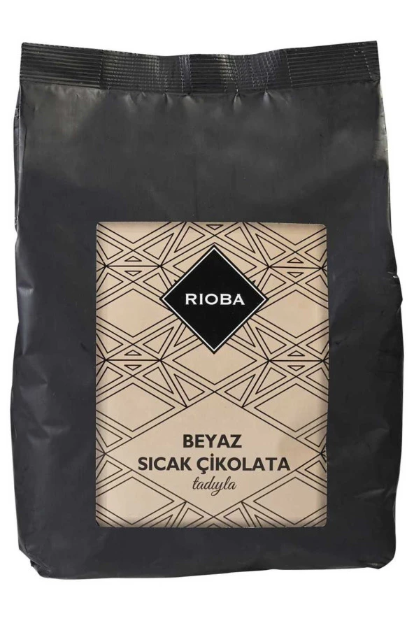 Rioba Rıoba Sıcak Beyaz Çikolata 1KG Sıcak İçecek Pratik Kahve Hızlı Kafe Otel Çay Ocağı - 1
