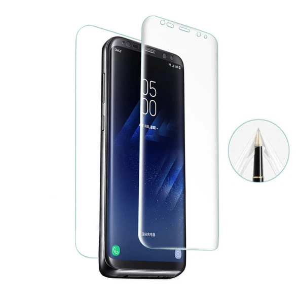 TFY Store Vivo V30 5G Uyumlu Ön+Arka Body Şeffaf Ultra Koruyucu Nano Jelatin - 4